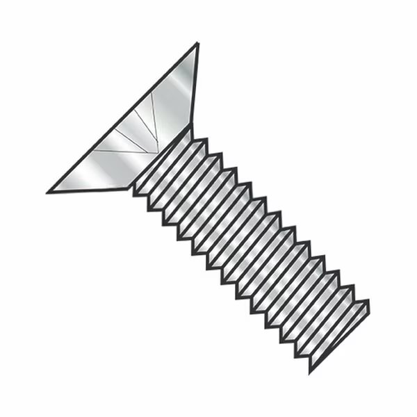 #4-40 x 1/4 in Phillips Flat Machine Screw, Plain 18-8 Stainless Steel, Usa Industrials, Mfr#: BULK-SCRW-3670